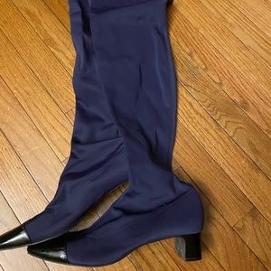 Women Zara blue boots size 41